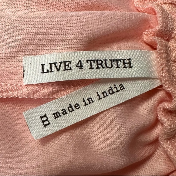 Live 4 Truth Asymmetrical Pink Tulle Skirt - Picture 10 of 10